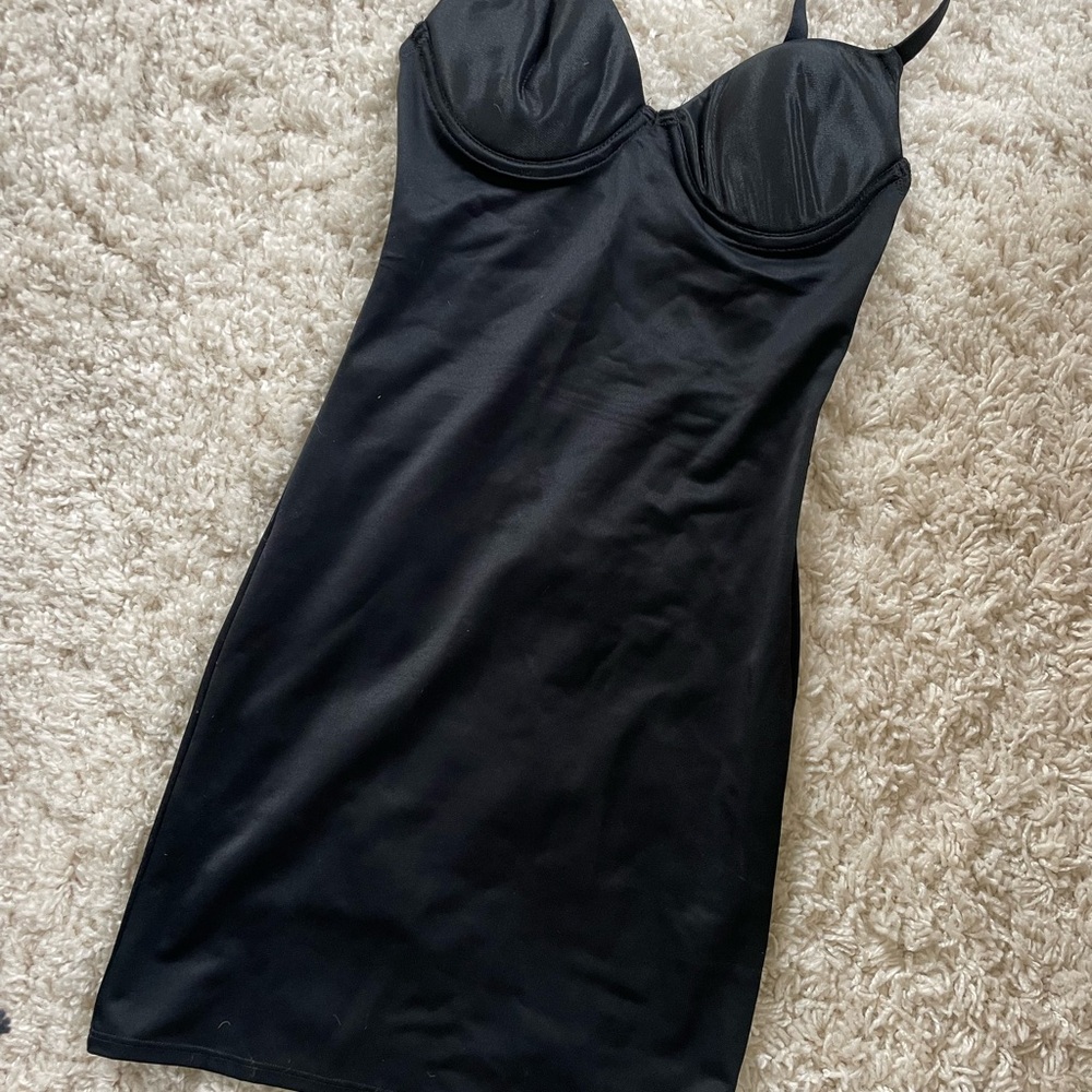Nancy Ganz Black Shapewear Slip